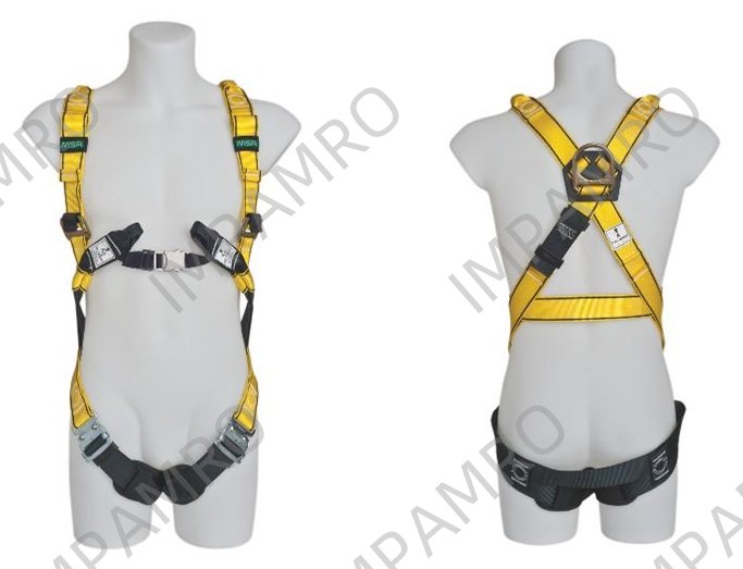 HARNESS S'GL D-RING WORKMAN, MSA PREMIER BAYONET M 10115545