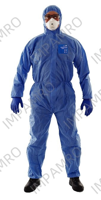 WORKWEAR ANTISTATIC SMS FABRIC, M.GARD 1500PLUS NAVY BLUE XXL