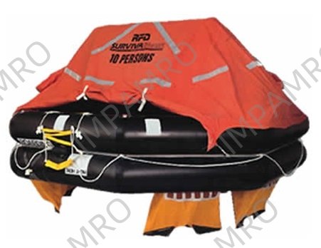 LIFERAFT INFLATABLE FOR 6MEN, THROW-OVER TYPE