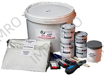 LIFEBOAT REPAIR KIT 8'S/KIT, STANDARD SET