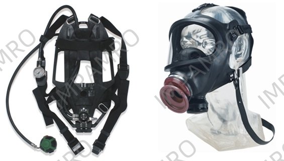 SELF CONTAIN BREATH APPARATUS, MSA FIREHAWK M7 AIR MASK