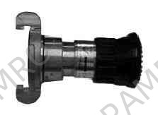 FOG NOZZLE 3 POSITION, BRASS ANSI PIN 1-1/2"