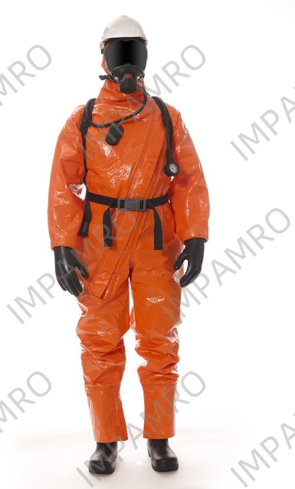 CHEMICAL PROTECTION SUITS, W/SOCKS DRAEGER CPS5800 SIZE M