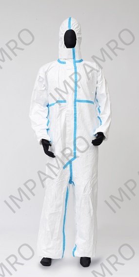 CHEMICAL PROTECTION SUITS, DISPOSABLE DUPONT TYVEK XXL