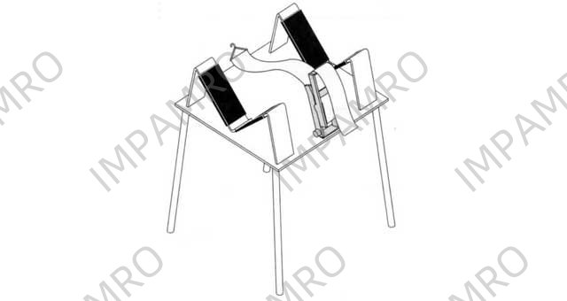 CLAMPING STAND FOR MAINTENANCE, FIRE EXTINGUISHER