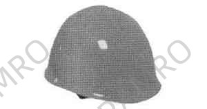 HELMET SAFETY POLYESTER RESIN, YELLOW