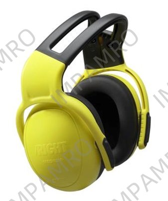 EAR MUFF LEFT/RIGHT HIGH APPL, SNR 33-H/M/L 33/31/21 YELLOW