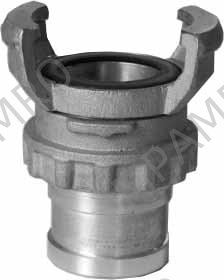 COUPLING FIRE HOSE GUILLEMIN, ALUMI LUG 70MM HOSE END 38MM