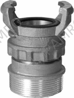 ADAPTER FIREHOSE GUILLEMIN, ALUMI LUG 45MM 2" R MALE