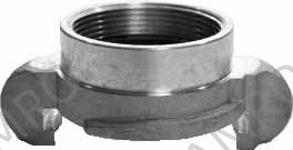 ADAPTER ALUM NAKAJIMA 2"(50A), LUG 72MM/THREAD 2" BSP FEMALE