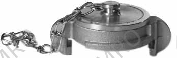 CAP FIRE HOSE COUPLING BRASS, NAKAJIMA 1-1/2" LUG SIZE 61MM