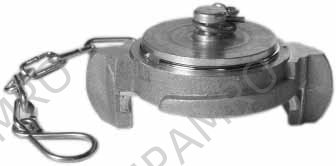 CAP FIRE HOSE COUPLING ALUMI, NAKAJIMA 1-1/2" LUG SIZE 61MM