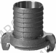 COUPLING HOSE BRASS NS, LUG 68MM HOSEEND 50MM SM140050