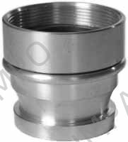 ADAPTER MALE INSTANTANEOUS, BRASS 2-1/2"X2-1/2" BSP FEMALE