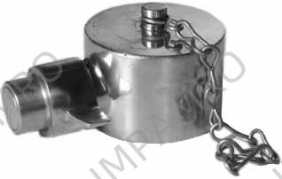 CAP FEMALE HOSE COUPLING BRASS, INSTANTANEOUS 2-1/2" SM420080
