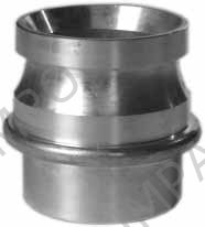 ADAPTER MALE INSTANTANEOUS, ALUMI 2-1/2" X 2" BSP FEMALE