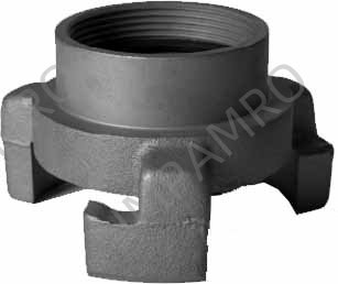 ADAPTER COUPLING BRASS DN45, BARCELONA 2"BSP FEMALE LUG62MM