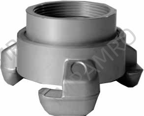 ADAPTER COUPLING ALUMI DN70, BARCELONA 2" BSP MALE LUG 85MM