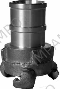 COUPLING HOSE BRASS ROTA 3, LUGS/2-1/2" HOSE END 50MM