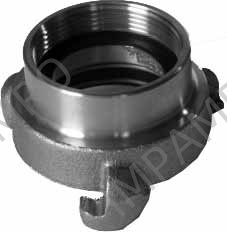 ADAPTER COUPLING BRASS ROTA, 3 LUGS/2" 2" BSP FEMALE