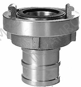COUPLING HOSE BRASS STORZ-C, LUG 66MM HOSE END 63MM
