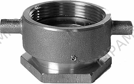 SOCKET SWIVEL REDUCING BRASS, 2-1/2" ANST FEMALE X 2" BSP