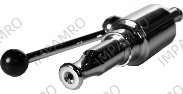 NOZZLE BALL CHROMED 25MM, ST954025
