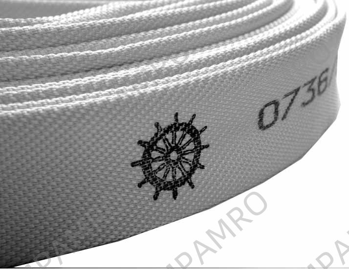 HOSE FIRE MED APPROVED 15BAR, COLOR WHITE 52MMX20M SF121052