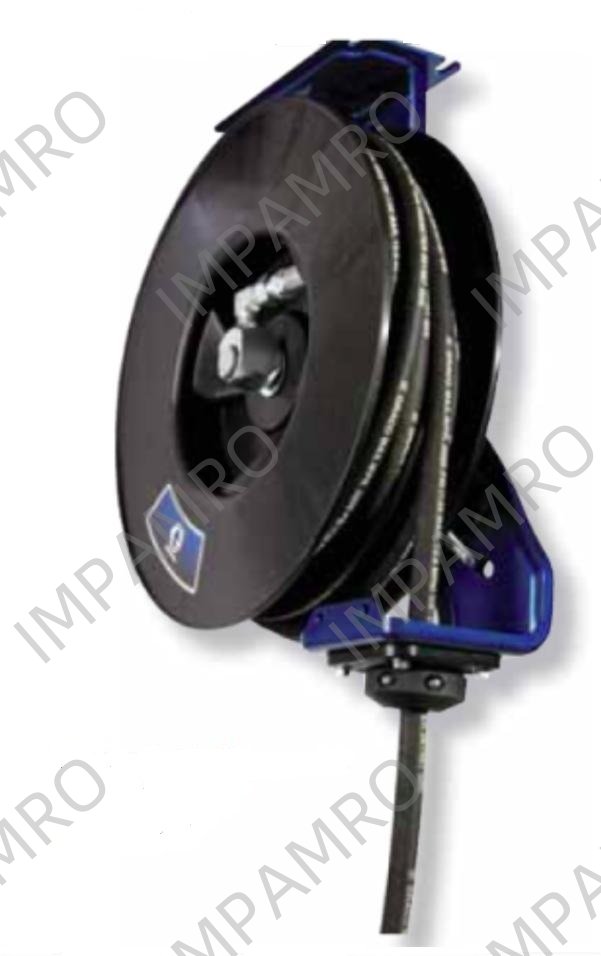 HOSE REEL STEEL SPOOL SIZE 20, 4000PSI 3/8"X50' SD HPH 55B