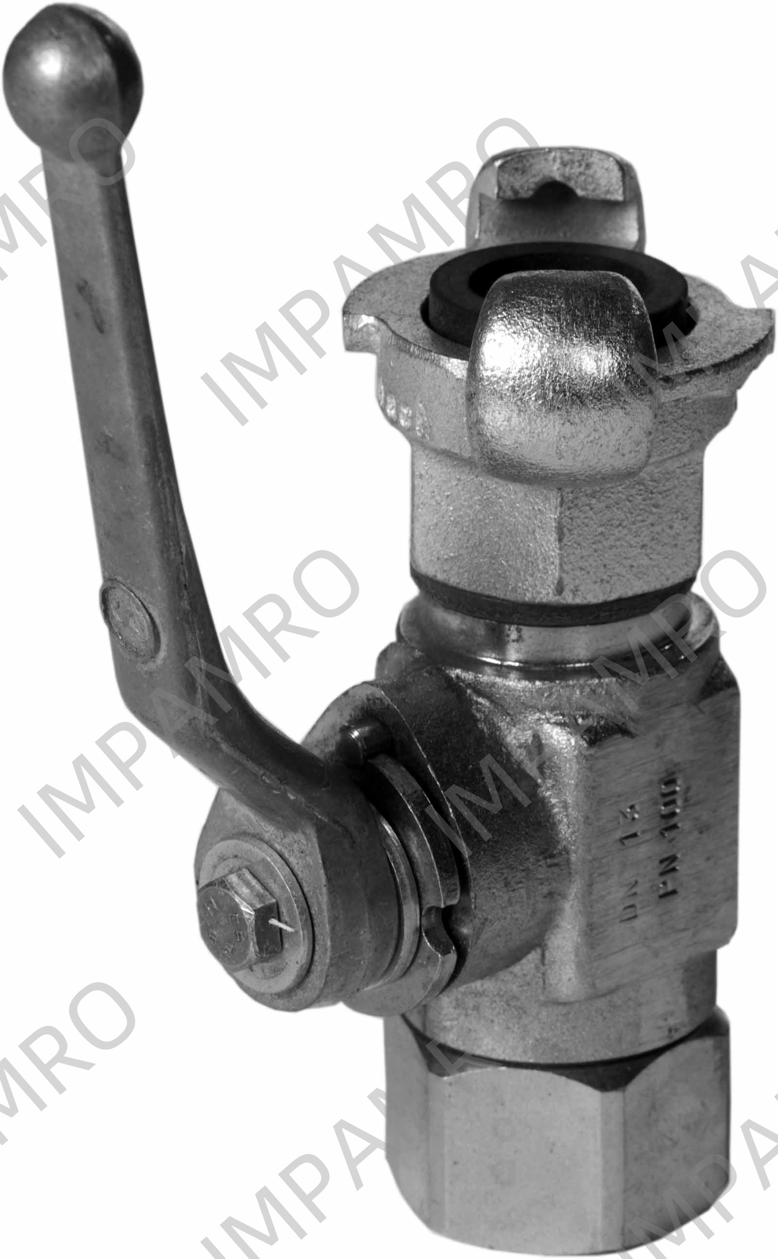 COCK AIR SINGLE CAST IRON, LUG SIZE 42MM 3/4" BSP FEMALE