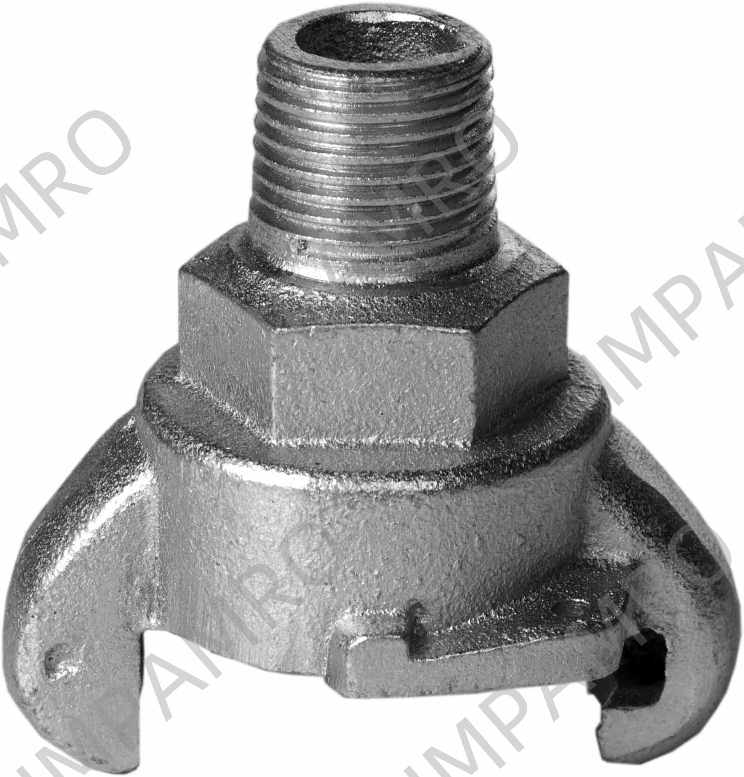 ADAPTER AIR HOSE CAST IRON, USA 1/2" NPT MALE SM320013