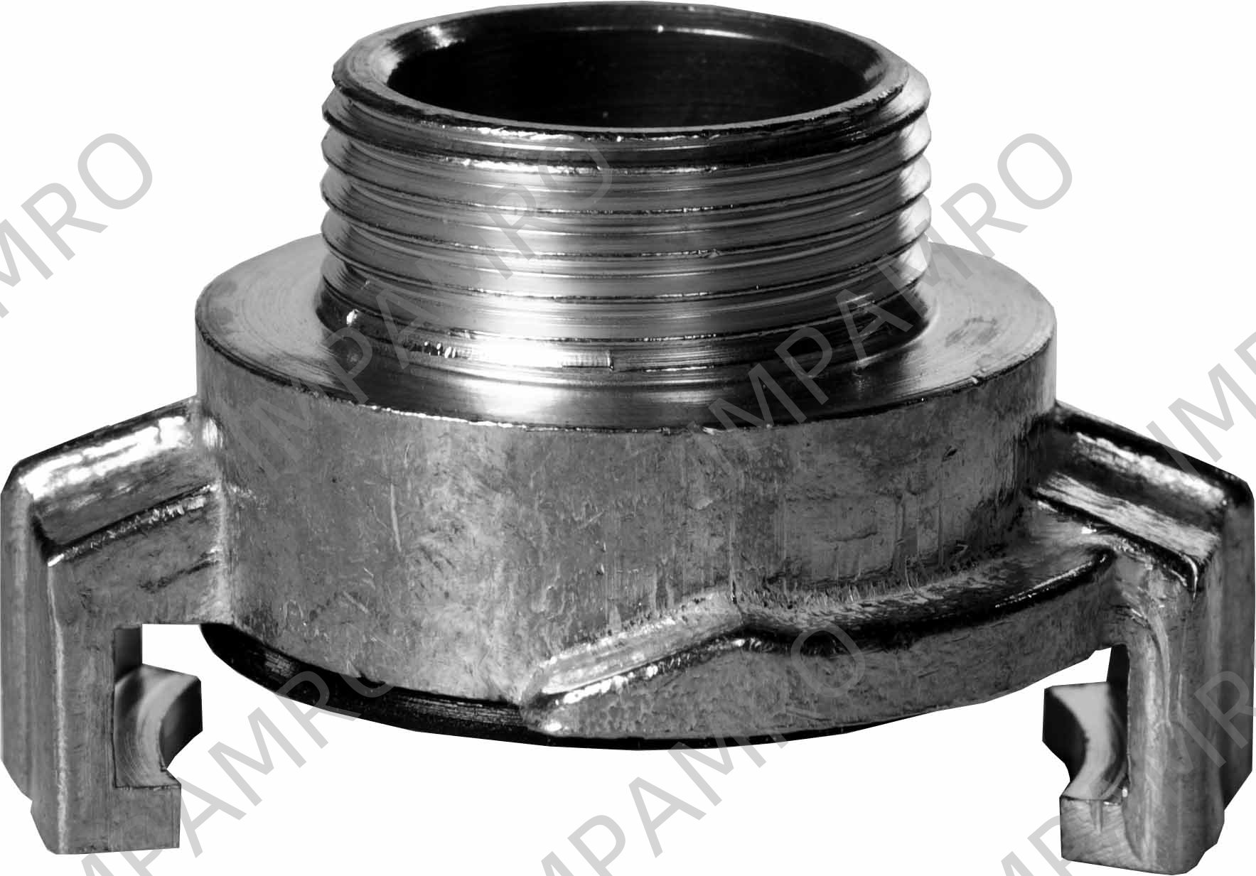 ADAPTER WATER HOSE BRASS, LUG 40MM 1-1/4" BSP MALE