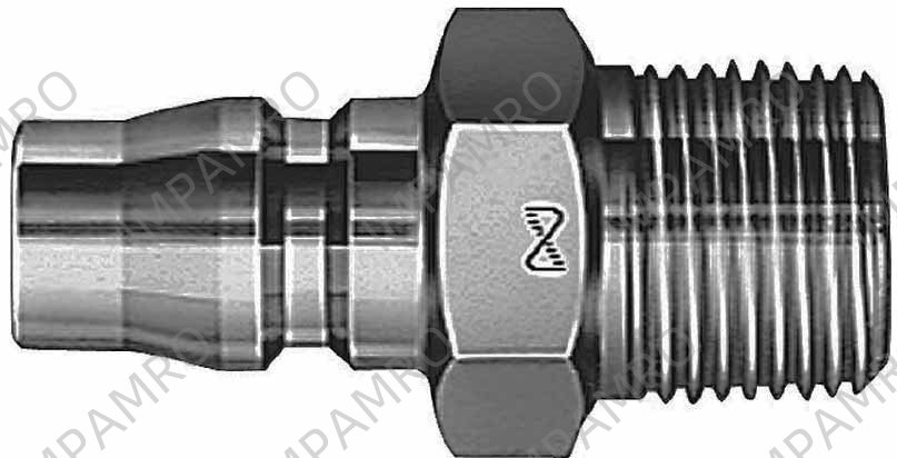 COUPLER QUICK-CONNECT STEEL, 800PM R-1