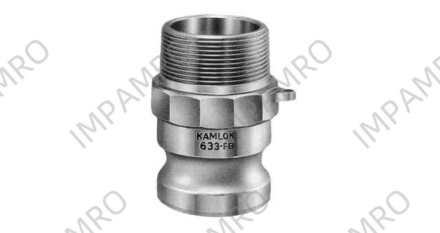351791 COUPLING CAM&GROOVE S. STEEL, F PLUG W/MALE THREAD 6"