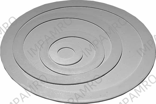 GASKET F/CAM&GROOVE COUPLING, ENVELOPPE CLOSED PTFE 1-1/2"