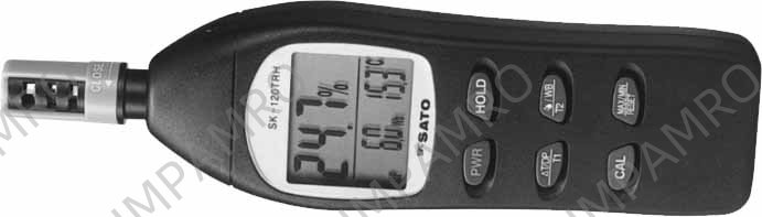 THERMO-HYGROMETER DIGITAL, POCKETABLE 0/50DEG.C 10/95%RH