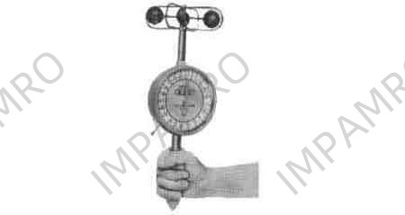 ANEMOMETER HAND W/DIAL GAUGE, UP TO 22MTR/SEC