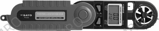 ANEMOMETER DIGITAL INTEGRATED,  VANE 1.1-20M/S