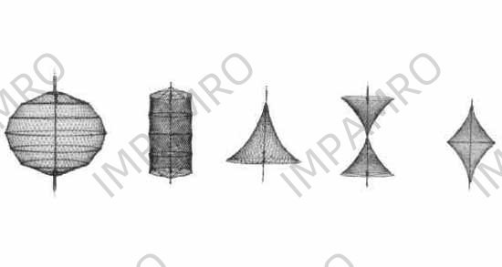 DOUBLE CONICAL, SHAPE NET 610MM