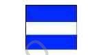 FLAG SIGNAL LETTER 4'X 6' "J"