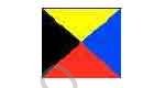 FLAG SIGNAL LETTER 4'X 6' "Z"