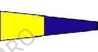 FLAG SIGNAL NUMERAL "5"