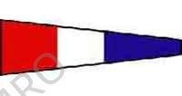 FLAG SIGNAL NUMERAL "3"