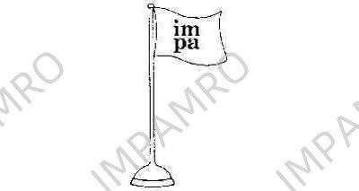 STAND FOR TABLE FLAG 400MM
