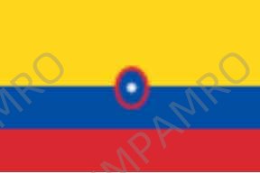 FLAG CIVIL ENSIGN, COLOMBIA 4' X 6'