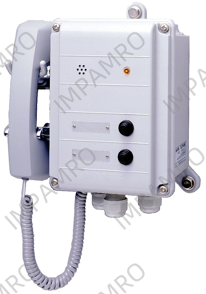 BATTERY TELEPHONE 1:2 DRIP, PROOF WALL TYPE ODC2312-1N