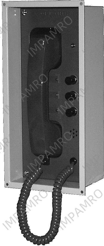 BATTERY TELEPHONE 1:3 NONWATER, PRF BUILTIN ON WALL ODC2785-1K
