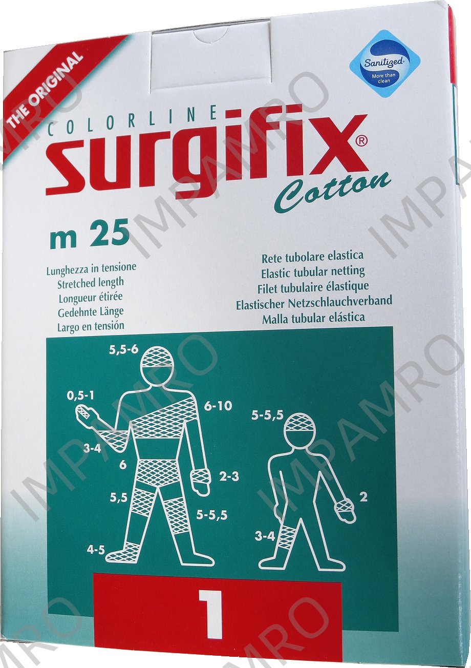 BANDAGE TUBE GAUZE FOR FINGER, 2.5CMX18MTR