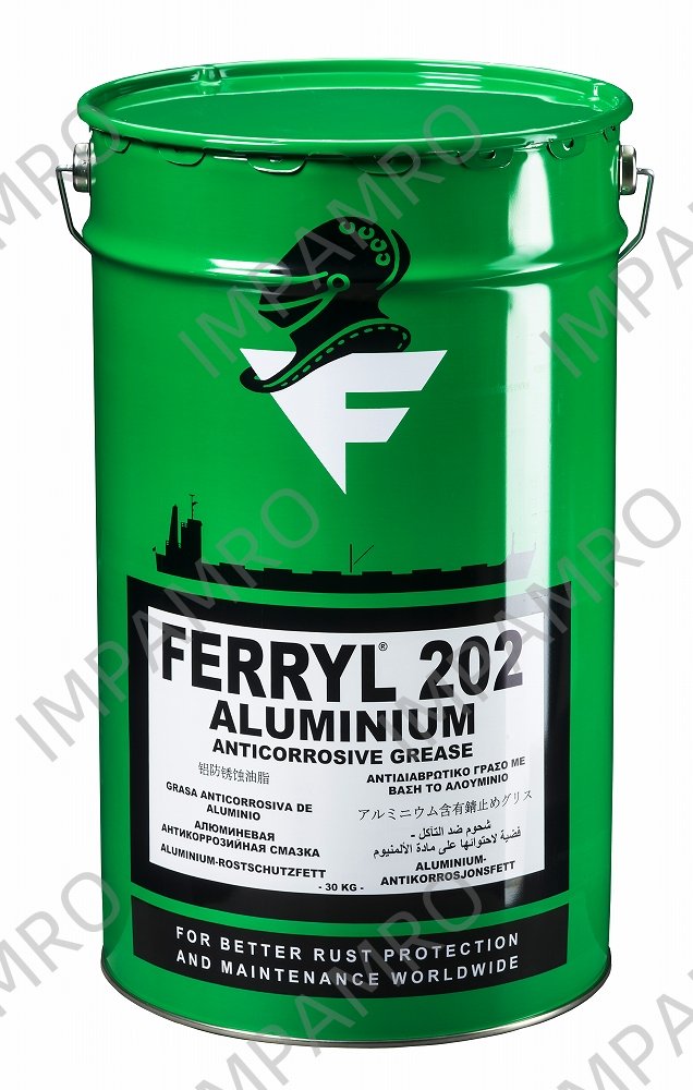 ANTI-CORROSIVE GREASE, FERRYL 202 ALUMINIUM 30KG