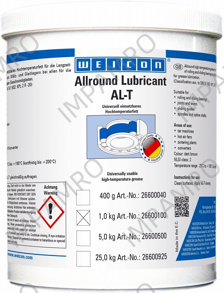 LUBRICANT ALLROUND WEICON, AL-T1000 1KGS